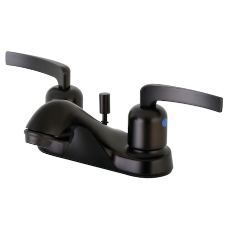 Kingston FB5625EFL 4-Inch Centerset Bathroom Faucet with Retail Pop-Up FB5625EFL